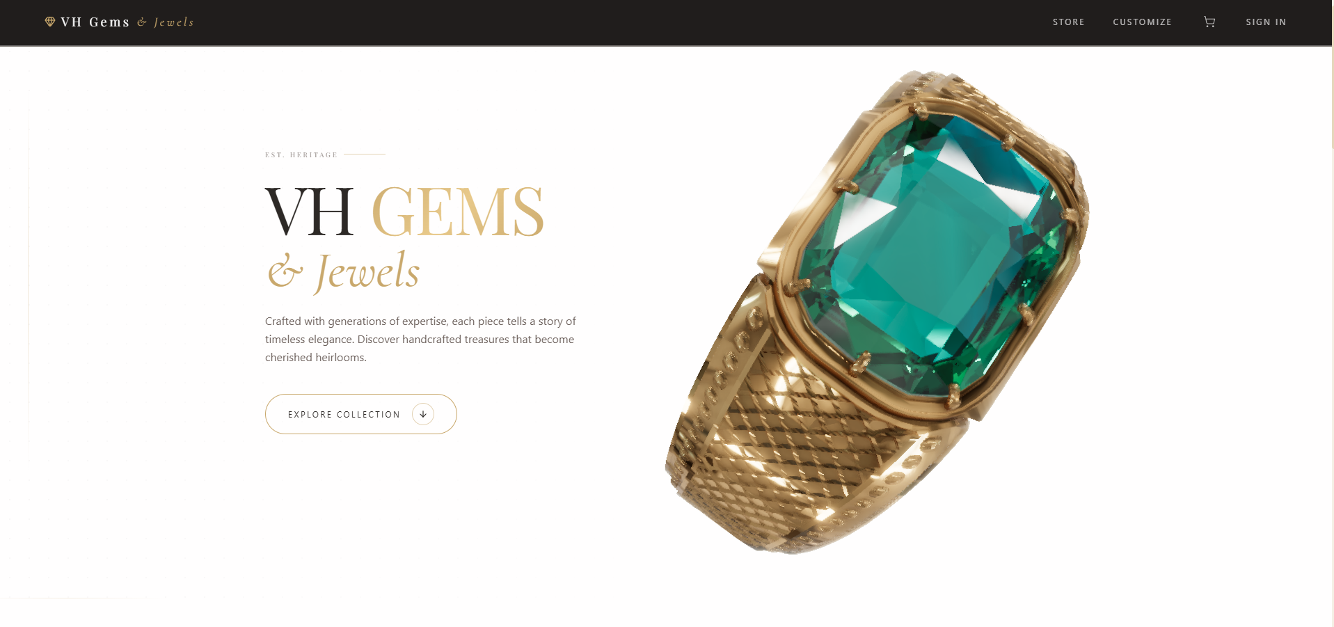 VH Gems & Jewels | Client Work